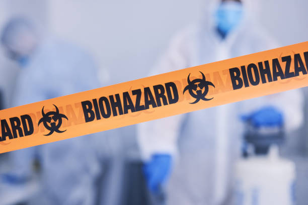 Professional Biohazard technician working in Raymond, IL